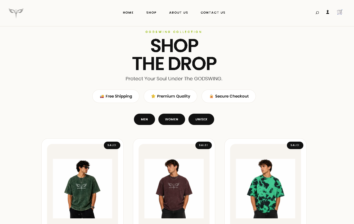 Godswing — 02 · WEBSITE / DESIGN