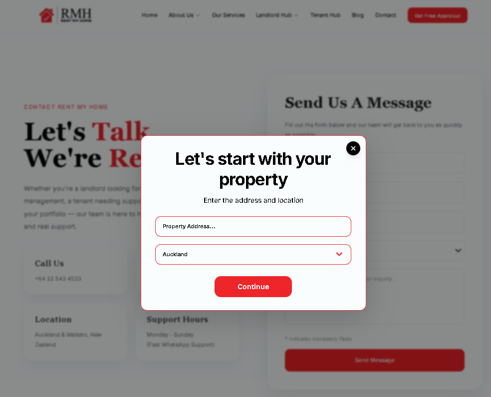 Rent My Home — 02 · WEBSITE / DESIGN